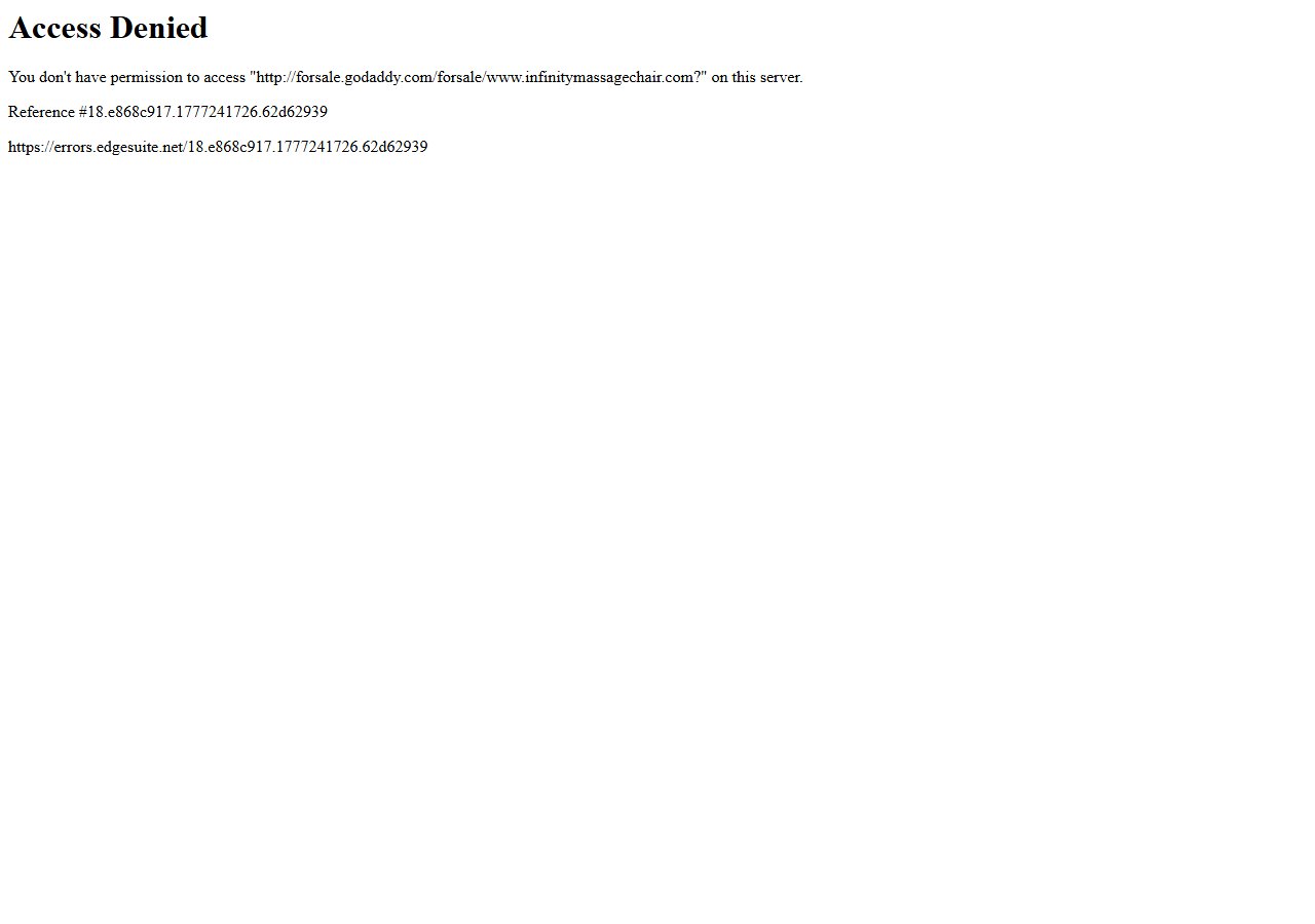 Infinity Riage X3 4D Massage Chair